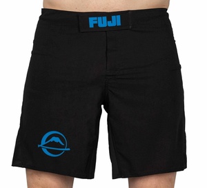 Short de sport en Nylon et spandex pour homme, haut de gamme, personnalisé, avec Logo imprimé réfléchissant - Product Image 1