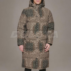 OEM Services High Quality Custom Printed <b>Long</b> Winter <b>Jacket</b> New Design <b>Long</b> Winter <b>Jacket</b> <b>For</b> Adult Use - Product Image 6