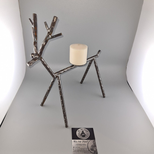 เชิงเทียนรูปกวางเรนเดียร์แฮนด์เมดสำหรับตกแต่งบ้านโต๊ะแบบยืดหยุ่นสำหรับตกแต่งคริสต์มาส - Product Image 1