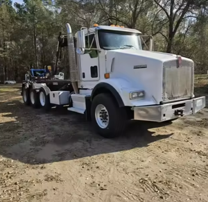 สินค้าขายดี!! รถบรรทุกมือสอง KenworthS T800 ปี 2016 พร้อมระบบ Roll Off สำหรับการขนส่งทั่วโลก - Product Image 1