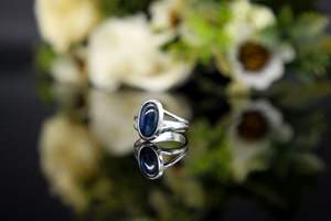 Natural Blue Fire Kyanite Bezel Setting Classic Solid 925 Sterling Silver Gemstone Handmade Jewelry Ring <b>for</b> Party India - Product Image 4
