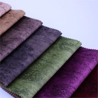 2025 Faible MOQ, Tissu en velours doux économique, Textiles imprimés, Tissu d'ameublement pour canapé, Polyester/Coton, Tissu léger pour vêtements de garçons, Tissu croisé