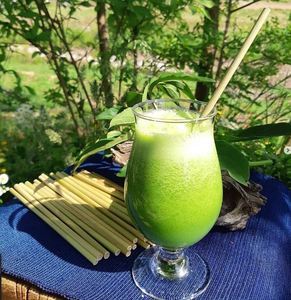 Pajitas de Hierba Eco2go al por Mayor, Ecológicas, Biodegradables, Desechables, Accesorios de Bar, Seguras para Niños - Product Image 2