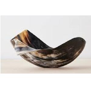 Bol de service alimentaire de forme unique en corne de buffle tendance à haute vente pour la maison et le mariage - Product Image 1