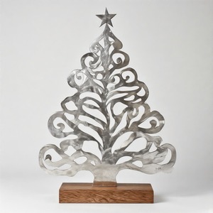 JoyBell AuraBranch EternaBloom Handcrafted Decorative Metal <b>Tree</b> Sculpture for Home & Office - Product Image 2