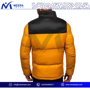 Veste bouffante à capuche à la mode pour hommes épaissie pour l'automne hiver veste de canard imperméable support pour activités de plein air loisirs - Product Image 4