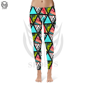 Nuevo diseño de leggings de yoga de alta calidad y corte ajustado para mujer, leggings de cintura alta de color sólido para damas. - Product Image 5