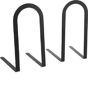 Cubic Shaped Office Desk <b>Decorative</b> Metal Black <b>Book</b> Ends <b>For</b> Home School Library <b>Book</b> <b>Shelf</b> Office <b>Decorative</b> <b>Book</b> Case - Product Image 6