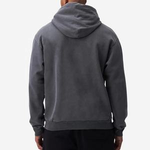 Plain dropped shoulder winter heavyweight <b>fleece</b> hoodie custom logo french terry <b>thick</b> cotton blank oversized hoodies - Product Image 2