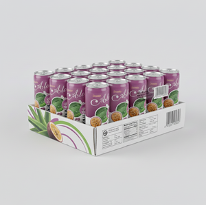 Bebida de Jugo de Maracuyá Espumoso Saludable OEM/ODM, Lata Esterilizada de 330ml, Venta al por Mayor, Alta Calidad, 30% Jugo, Bebida Carbonatada - Product Image 4