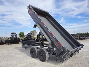 New 2026 Horizon <b>Trailers</b> HZ7 83x14 15K GVWR DUMP <b>TRAILER</b> / 24" SIDES / 7GA Wheel Hydraulic Dump <b>Tractor</b> <b>Trailer</b> Gearbox - Product Image 6