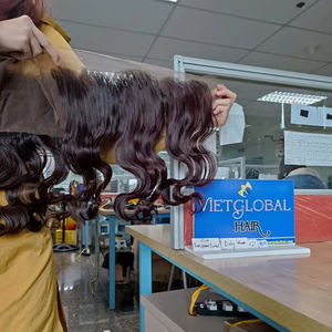 Cheveux cambodgiens de couleur naturelle de haute qualité en dentelle transparente pour les femmes noires vierges non transformées pour - Product Image 1