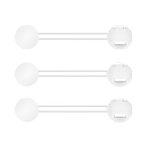 Reer Lot de 3 Serrures et Sangles Multi-Fusibles pour Armoire, Unité d'Emballage de 6 Pièces - Product Image 1