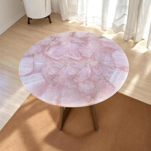 Handcrafted Polished Agate Seal Stone Luxury Home Decor Religious Flower Model Pattern Resin Customized Color High Quality Table - Product Image 1