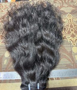 Haute qualité brut 100% humain indien Remy cheveux vierges droits ondulés bouclés cuticule alignée Texture douce pleine épaisse cheveux sains - Product Image 3