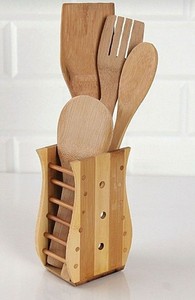Wholesale ArtisanVibe Wooden Cooking <b>Tool</b> Sets (Piece Dishwasher <b>Safe</b> Easy to Clean) Uttar Pradesh for Roasting Gift Bags - Product Image 4