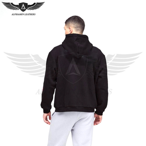 Venta al por mayor tarifa con el mejor proveedor lavable a máquina de primera calidad al aire libre desgaste cómodo nueva moda Puff impresión sudaderas con capucha - Product Image 2