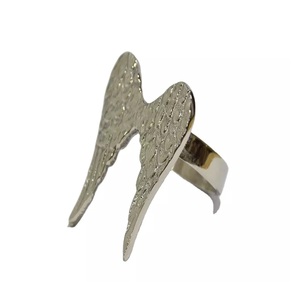 Rond de serviette en forme pour la décoration d'événement de mariage Nouveau style de porte-serviettes en métal pour théière - Product Image 5