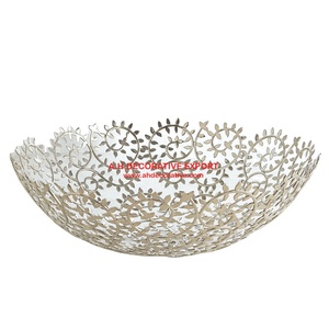 Bol de luxe en forme de feuille pour salade, usage domestique et cuisine, bol décoratif de table, bol de service de fruits de restaurant - Product Image 1