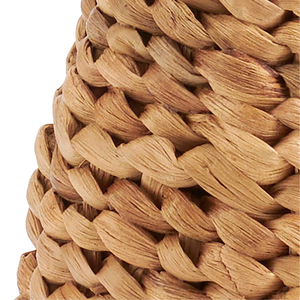 ต้นคริสต์มาสผักตบชวาเครื่องสานมือเครื่องตกแต่งวันหยุดรูปทรงกรวยธรรมชาติเป็นมิตรต่อสิ่งแวดล้อมของตกแต่งบ้าน - Product Image 6