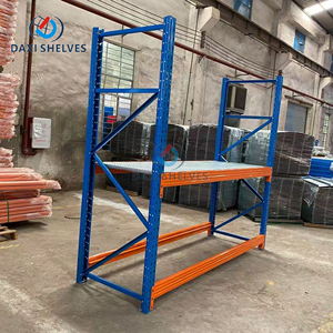Étagères industrielles sans boulons, rayonnages de stockage pour entrepôt, rayonnages à palettes <span class=keywords><strong>en</strong></span> acier, rayonnages d'entrepôt, Guangzhou - Product Image 3