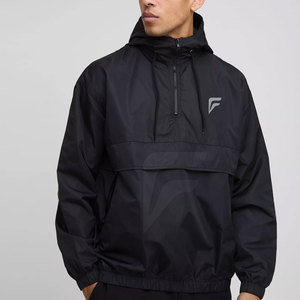 Top Selling <b>Men's</b> Winter Windbreaker <b>Jacket</b> Hood High Street Style Personalized Logo Front OEM Service Breathable Eco-Friendly - Product Image 1