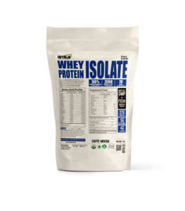 Caffe Adults 4lbs Whey <span class=keywords><strong>Protein</strong></span> izole 90% sıfır karbonhidrat ve sıfır yağ sindirim enzimleri yetişkinler için besin takviyesi tozu ekledi