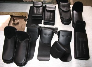 Bolsa de herramientas de combinación de carpintero de cuero de primera calidad personalizada, bolsa organizadora de herramientas para exteriores con cierre de cremallera de lujo con WOK de lujo - Product Image 4