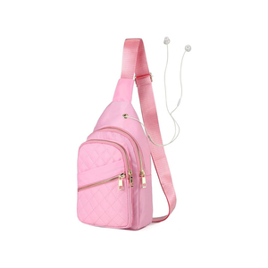 Smart <b>Travel</b> Waist <b>Bag</b> Best Quality Easy to Carry Customized Wholesale Polyester Waist <b>Bag</b> Premium 210D Polyester Side <b>Bag</b> - Product Image 2