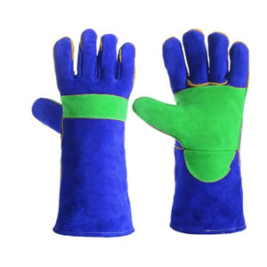NOUVEAU Gants de soudage en cuir synthétique de construction avec logo personnalisé avec outil de protection des mains Gants de mécanicien de sécurité en cuir pour hommes - Product Image 3
