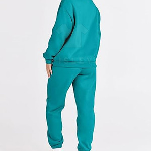 Ensemble de survêtements d'hiver de haute qualité pour femmes Design ajusté avec logo personnalisé Nouveau motif solide à la mode - Product Image 6