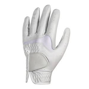 Gants de golf pour hommes de haute qualité en cuir véritable de calibre blanc souple pour les sports de golf pour hommes et femmes - Product Image 4