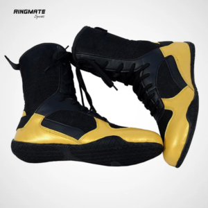 Fabricant sur mesure, entraînement professionnel des jeunes, créez vos propres chaussures de boxe et de lutte pour hommes, fermeture à boucle et crochet, légères - Product Image 5