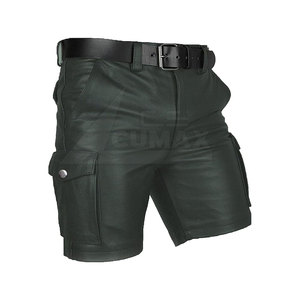 OEM Service Wholesale <b>Men</b> <b>Leather</b> <b>Shorts</b> New Arrival <b>Leather</b> <b>Shorts</b> Private Label <b>Leather</b> <b>Shorts</b> - Product Image 2