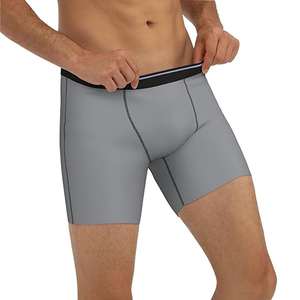 Sous-vêtements classiques confortables pour jeunes hommes, respirants, avec logo personnalisé, caleçons boxer, séchage rapide, sexy, tendance, nouvelle sortie - Product Image 3