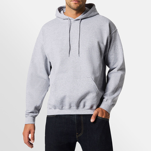 Alta calidad logotipo personalizado etiqueta 500gsm peso pesado pulóver sudaderas 100% algodón hombros caídos de gran tamaño hombres Boxy Hoodie - Product Image 3
