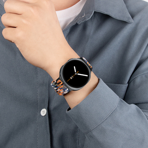 Bracelet de montre pour Samsung Galaxy Watch 8 40mm 44mm Bracelet magnétique en nylon tressé Bracelet intelligent réglable pour les amateurs de fitness - Product Image 5