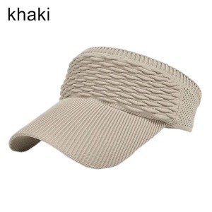 Summer Breathable Air Sun <b>Hats</b> Men <b>Women</b> Adjustable Visor Protection <b>Top</b> Empty Solid Sports Tennis Running Sunscreen Cap <b>Hat</b> - Product Image 4