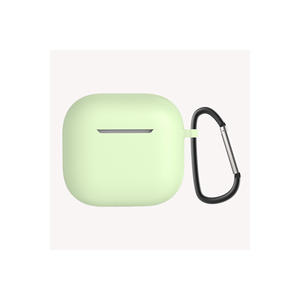 Étui en silicone vert clair Netzy Premium antichoc pour AirPods 4 - Housse pour écouteurs sans fil - Product Image 1