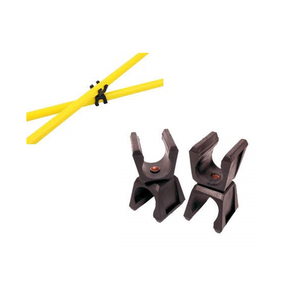 Bastones deportivos de entrenamiento de césped para interiores y exteriores, Conector de Base de cúpula y polos - Product Image 1