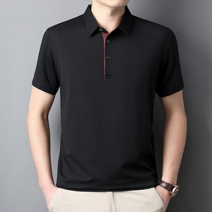 OEM Customized <b>men's</b> polo <b>shirts</b> <b>men's</b> short sleeved <b>high</b> end lapel casual <b>collared</b> <b>shirts</b> <b>men's</b> t <b>shirt</b> - Product Image 1