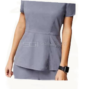 Uniformes Médicos de Verano 2025, Uniformes Clásicos de Enfermería, Conjuntos de Uniformes Médicos Elásticos y Personalizables - Product Image 2