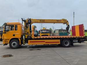 Carro attrezzi con pianale ribaltabile e funzione di recupero, con verricello idraulico da 8 tonnellate, gru idraulica con braccio da 8 tonnellate, modello Sqs200-4, capacità di traino 18 tonnellate - Product Image 4