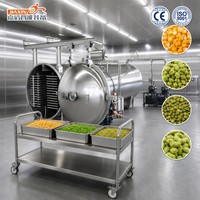 Machine de lyophilisation sous vide, économe en énergie et hygiénique, pour légumes, maïs sucré, pois et haricots