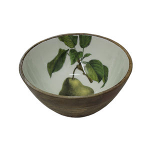 Bol de service rond en bois écologique, best-seller, avec revêtement plastique pour la cuisine et la table - Product Image 3