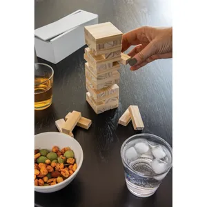 Juego de Mesa de Torre de Madera Sostenible - Gadgets Ecológicos para Diversión y Entretenimiento - Product Image 2