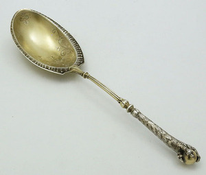 Design classique noir enduit de poudre métal couverts cuillère vaisselle parfaite pour la décoration de Table à manger en gros de l'Inde - Product Image 4