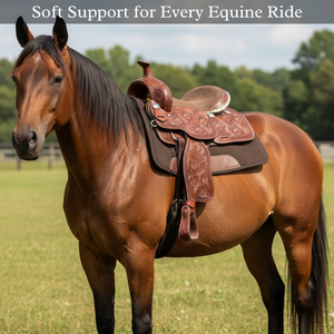 Sillines de doma de cuero genuino de estilo occidental, varios tamaños para montar a caballo, sillín inglés, sillín de caballo occidental - Product Image 2