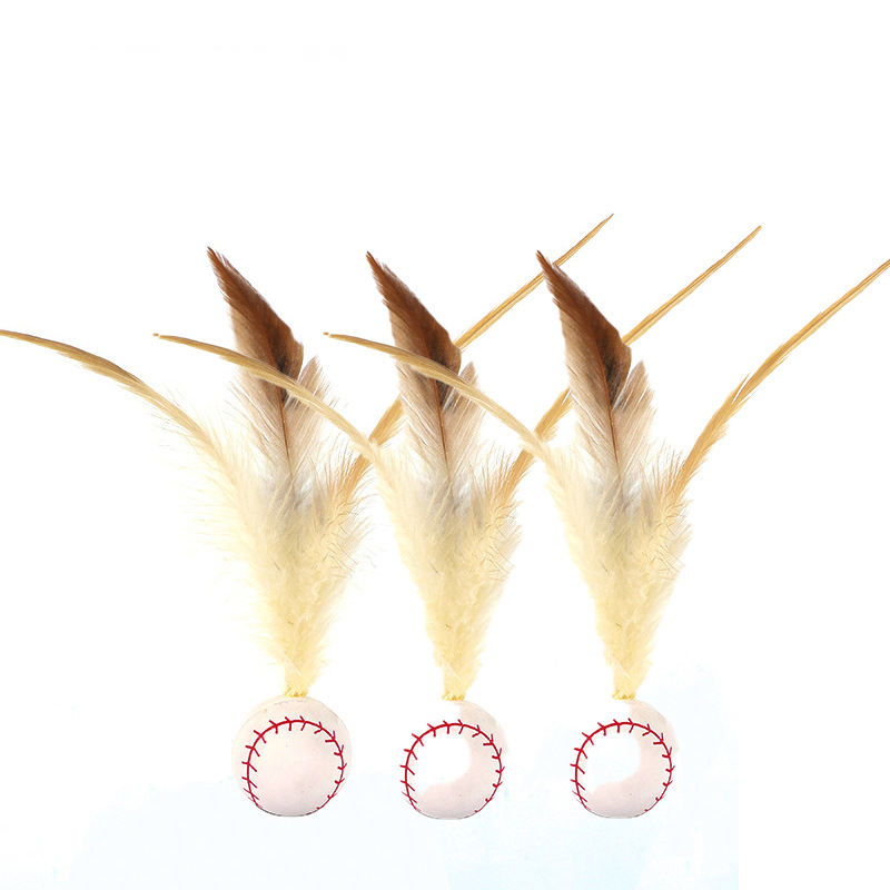 Baseball-bouncy ball set 3 pieces