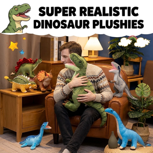Aika - Vente flash - Jouet en peluche mignon <span class=keywords><strong>de</strong></span> dinosaure T-Rex Triceratops avec rembourrage en coton PP pour cadeaux d'anniversaire - Product Image 4